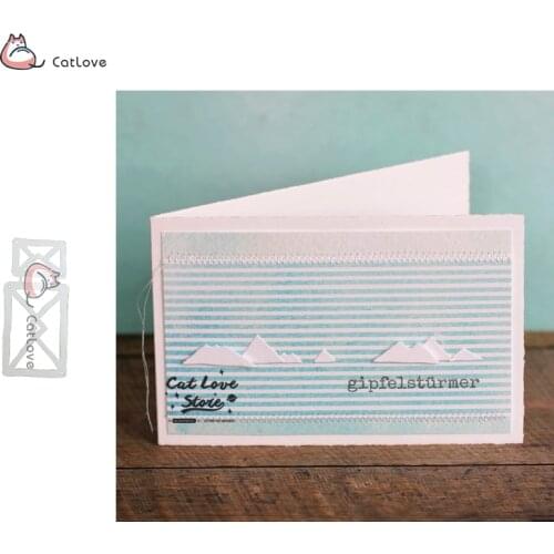 2PCS Mail Sack Metal Cutting Dies Stencils For DIY Scrapbooking Paper Card Decorative Craft Dies Embossing Die Cuts New 2019