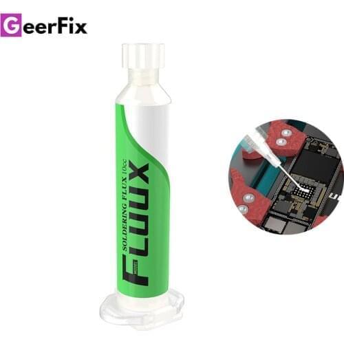 2UUL Solder Paste Flux Model FLUUX 10CC Liquid Welding Tinlux No Clean Reprocessing BGA CPU LED PCB Repair Soldering Cream