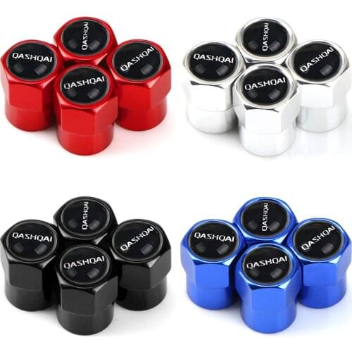4 PCS Wheel Tire Parts Valve Stem Caps Cover For Nissan QASHQAI 2008-2019