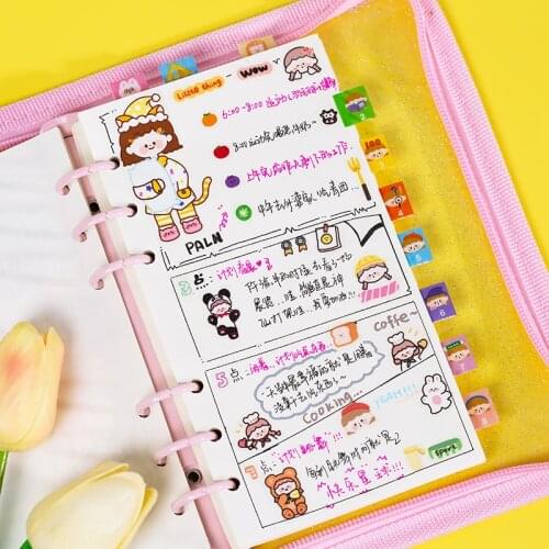 4pcs PET Stickers Candy Hand-painted Cute Mini Hand Account DIY Decorative Stickers