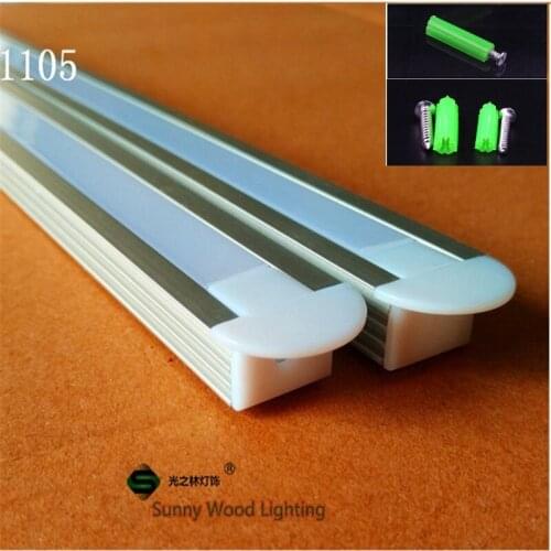5-30pcs/lot 40inch 1m led bar light housing,led aluminium profile for 3528/5050 strip, W22H12mm led embedded channel