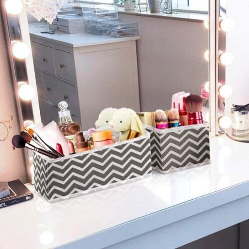 6 PCS Foldable and Eco-Friendly Storage Boxes Underwear Divider Closet Organizer Interior for Ties Socks Shorts Bra