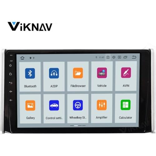 Android 2 din car radio for Toyota RAV4 2019 auto audio stereo receiver multimedia player GPS navigation tape recorder