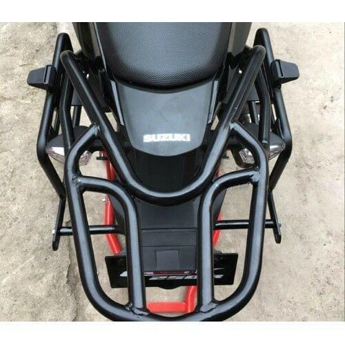 Luggage Rack Rear Trunk Carrier Grab Bar for SUZUKI GSX-250R Black