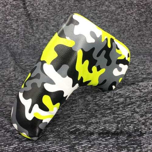 Golf Putter Cover Magnetic Closure PU Leather Golf Putter Headcover golf accessory