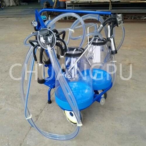 Milking machines for cows