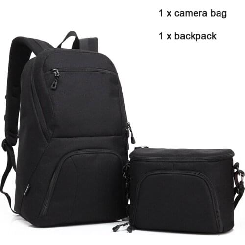 HuWANG 8017 Travel Camera Backpack Digital SLR Backpack Soft Shoulders Waterproof Camera Video Bag HW8017
