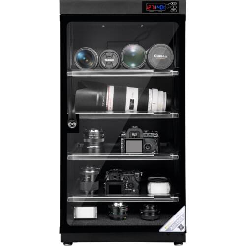 120L electronic moistureproof electronic auto dry cabinet Moisture-Proof Camera Photographic equipment Dry Box Storage Cabinet