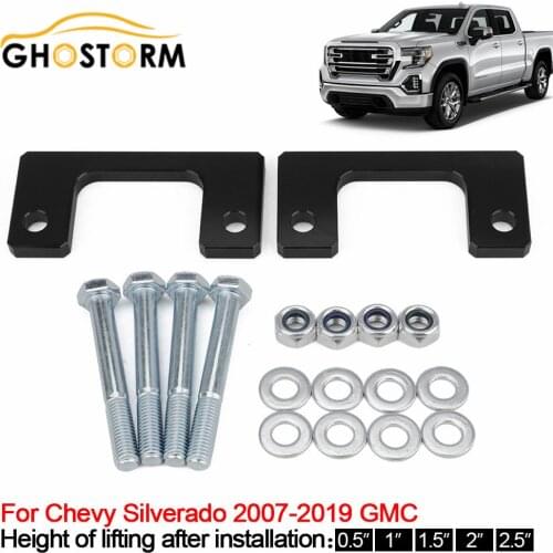 1" 1.5" 2" 2.5" Inch Front Leveling Lift Kit for Chevy Silverado 2007-2019 GMC Sierra GM 1500