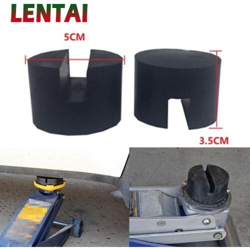 LENTAI 1PC Car Jack Rubber Disc Pad Jacking Lifting Disk Adapter Tool For Renault Megane 3 Duster Captur Chevrolet Cruze Aveo