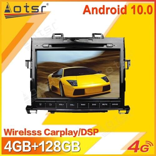 Android Car Multimedia Stereo Player For TOYOTA Alphard 2007 2008-2013 Tape Radio Recorder Video GPS Navigation Head Unit 2 Din