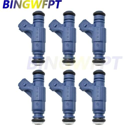 Set 4 new Flow Matched Fuel Injector for VW forAudi 1.8 0280156065 0 280 156 065 06B133551M