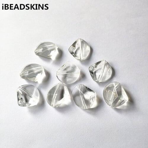 New arrival! 23x22mm 200pcs Clear acrylic irregular shape beads for Necklace,Earrings parts,hand Made Jewelry DIY