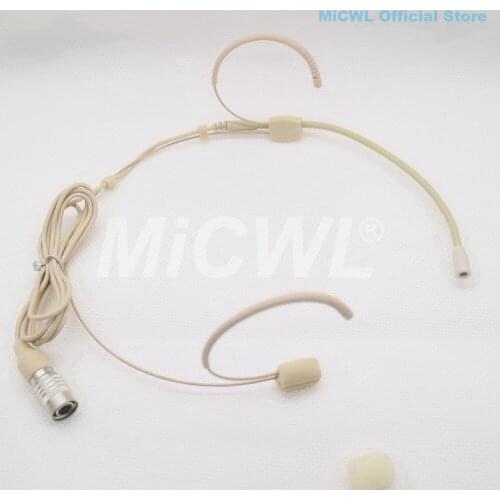 Very Good Head Wireless Headset Microphone for Audio-Technica Wireless Microphones System Hirose 4Pin Lock MiCWL