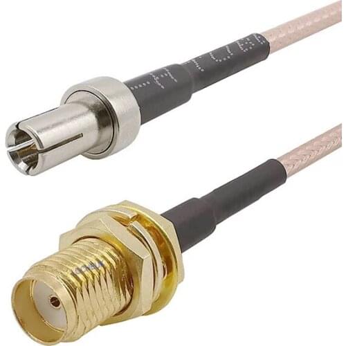 RF Coaxial SMA Female to TS9 Male Straight Pigtail RG316 Cable Connector for 3G LTE Antenna WiFi Wirelss Router Modem Huawei