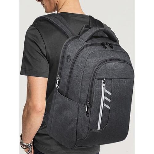 Large Waterproof Anti Theft Men Laptop Backpacks Business Men Backpacks with USB Charging For School Travel Bags Backpacks