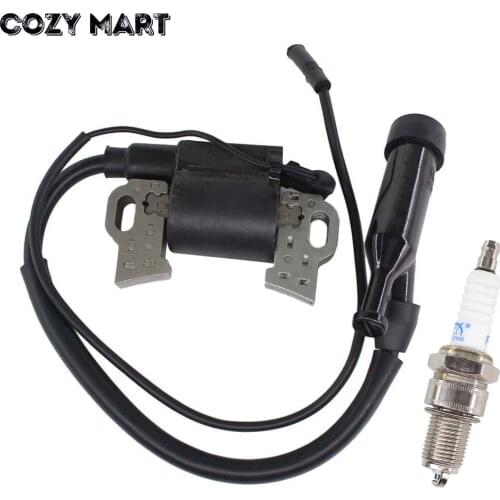 Ignition Coil Spark Plug For Honda GX390 GX340 GXV240 GXV270 GXV340 GXV390 8HP 9HP 11HP 13HP Engines