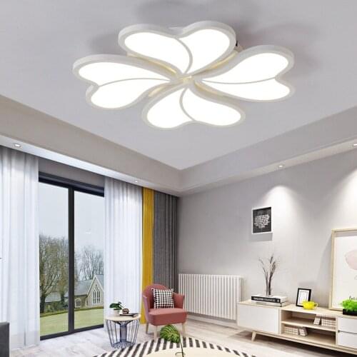 Modern Creative Arts petal LED ceiling lights Living room bedroom study restaurant lighting Household & Commercial ceiling lamp