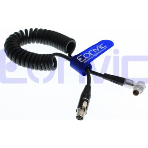 Tvlogic monitor power cable 4 pin mini XLR to 2 pin Arri Alexa Power Source