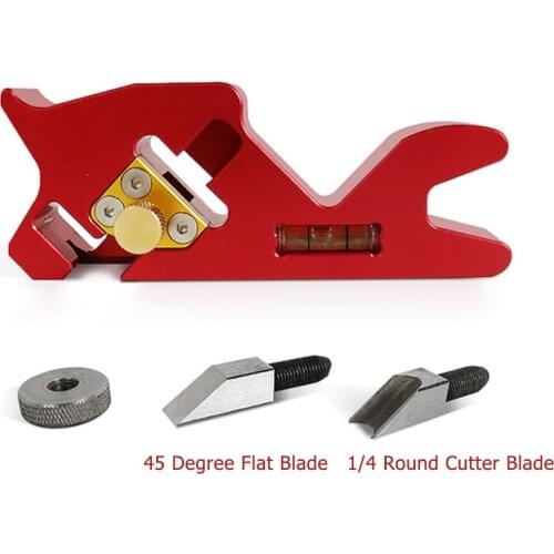 Woodworking Edge Corner Plane Cutter Head 45° BeWoodworking Edge Corner Plane 45° Bevel Manual Planer Chamfering Trimming Tools