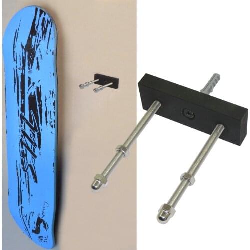 Hanger Skateboard Longboard Deck Floating Display Wall Mount Skate Hanger, Skateboard Storage Holders & Racks