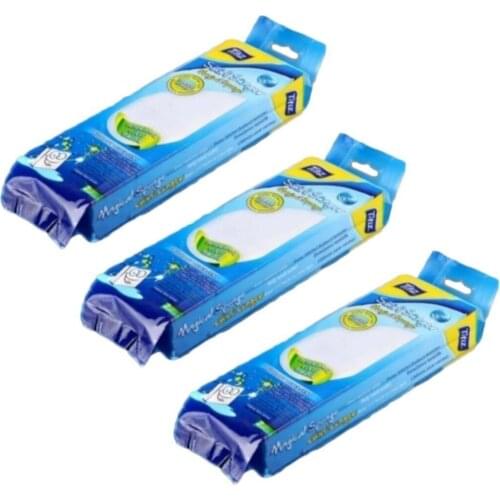 Vipstar Magic Sponge Magic Sponge 3 Pcs 2li Package Tp-435 effective on any surface