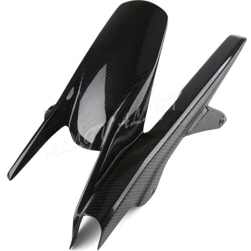 Motorcycle Pre-Preg Carbon Fiber Rear Hugger Cover For Honda CB650R 2019