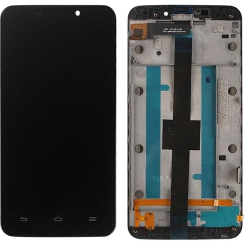 For ZTE N9520 LCD Display Touch Screen Repair Tool Assembly Part With Frame 5.7 inch Mobile for ZTE Grand Memo N5 U5 N9520 V981