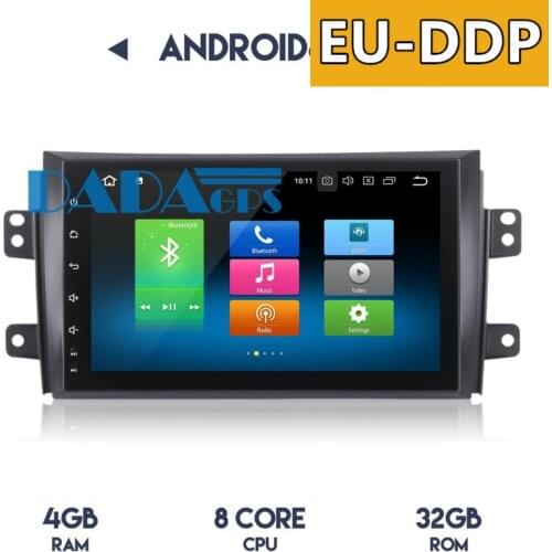 Android 8.0 7.1 Car Radio GPS Navigation Headunit For SUZUKI SX4 2006-2010 Radio no Car DVD Player Stereo Multimedia Audio Video
