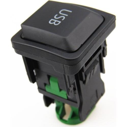 FHAWKEYEQ RCD300 RCD510 Car USB Switch Socket Cable Harness Interface 5KD 035 726A 5KD035726A For VW Jetta MK5 Scirocco Golf MK6