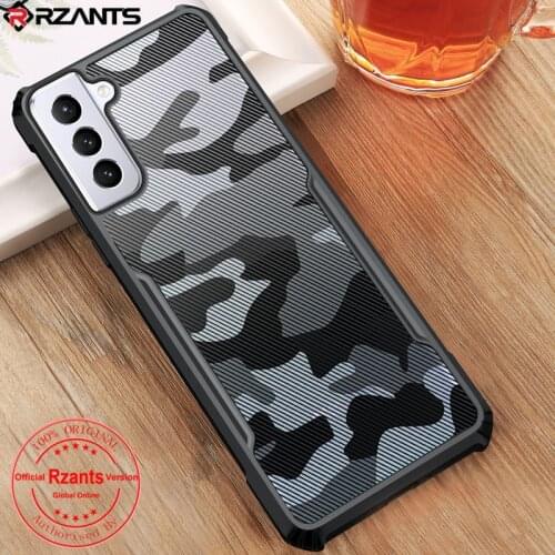 For Samsung Galaxy S21 Ultra Case PC+TPU Camouflage Shockproof Armor Airbag Back Cover For Galaxy S21 Plus 케이스 Rzants
