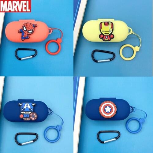 Cartoon Silicone Cover for Razer Hammerhead Case Shockproof Cover Wireless Bluetooth Earphone Cases with Hook