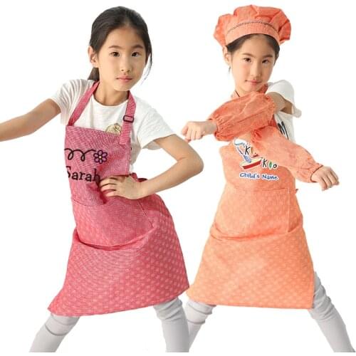 Childrens anti-fouling painting clothing apron thin section summer girl gift early childhood training