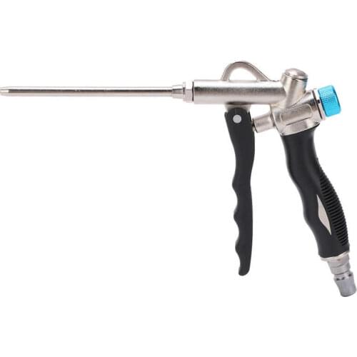 1/4Inch NPT 2 Way Air Blow Gun Dust Blowing Adjustable Air Flow With Extened Nozzle Stable And Strong Air Flow