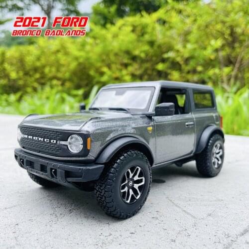 Maisto 1:24 2021 Ford Bronco Badlands alloy car model handicraft decoration collection toy tool gift die-casting