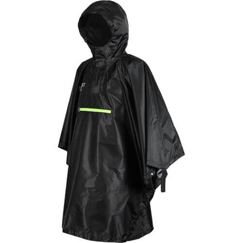 Men Women Raincoat Waterproof Rainwear with Reflector Rainproof Poncho with Reflective Strip Rain Coat Rain Jacket