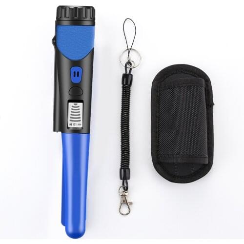 New Upgrade Handheld Pinpointer Metal Detector Pinpoint Metal Finder waterproof Hand Held Gold Detector Treasure Hunter Blue