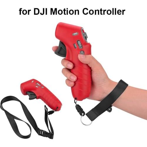 Silicone Cover Neck Strap For DJI Motion Controller Protective Skin Case Anti-Lost Lanyard For DJI FPV Combo protection Sleeve