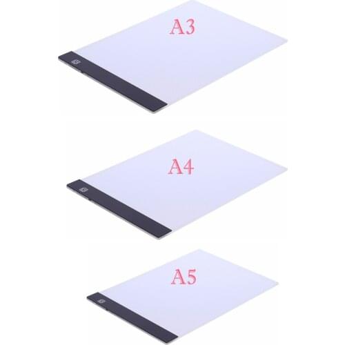LED Diamond Painting Light Pad Lightpad Board Diamond Painting Accessories Tool Kits A3 A4 A5 Drawing Graphic Tablet Box