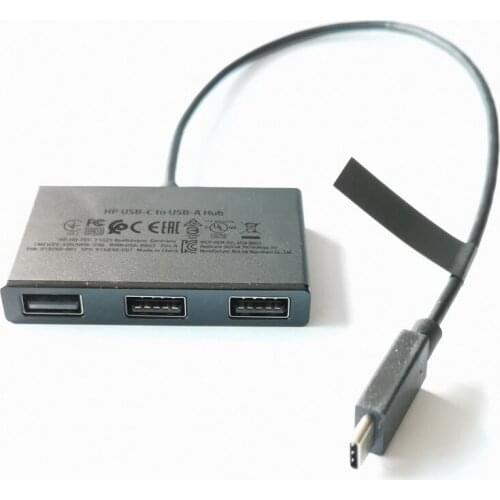 USB-C to USB-A HUB (2 x SuperSpeed USB 3.0 and 1X USB 2.0) Desktop HQ-TRE Z6A00AA For hp Laptop NoteBOOK