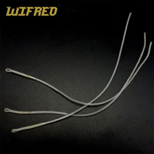 Wifreo 2PCS Fly Fishing Nylon Braided Loop Connector 20LB 30LB for Option