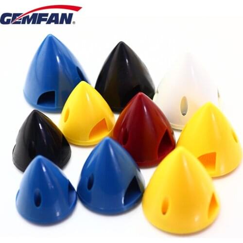1PCS GEMFAN Nylon RC Plane Prop Propeller Spinner 2-Blades 38mm/45mm/51mm/57mm/64mm/70mm/76mm Adjust the airflow
