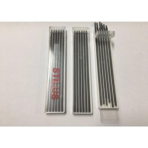 2.0mm pencil leads refill 3 packs 36 pieces 5B 4B 3B 2B B HB H 2H 3H 4H mines automatic refill propelling lead holder no.1135
