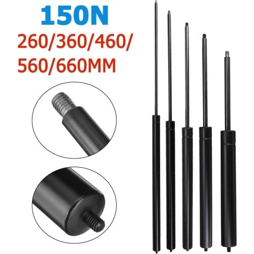 2PCS 260-660mm 150N 8mm Car Gas Strut Bars Gas Spring Hood Support Rod Shock Lift for RV Bed Window Bus Caravans
