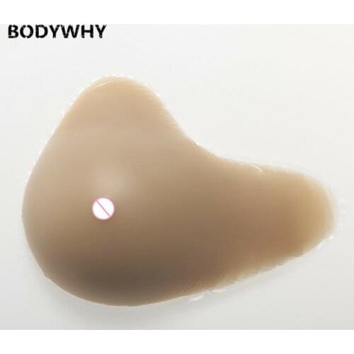 A/B/C/DCup Brown Spiral Shape Silicone Breasts Forms Mastectomy Prosthesis Crossdresser Shemale Artificial Latex Shapewear Gift