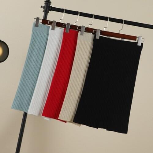 Korean style fashion maxi long black kawaii mini skirts for womens clothing 2021 white red brown japanese lolita e girl bottoms