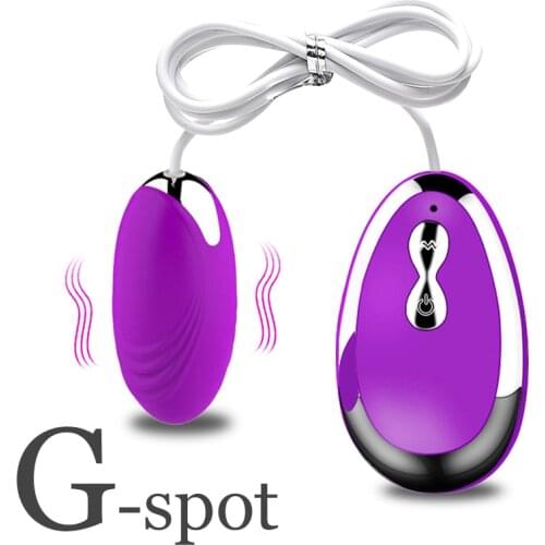 20 Speed Powerful Vibrating Egg Remote Control Vibrator Bullet Silicone Massage Ball Clitori Stimulator Erotic Sex Toy for Women