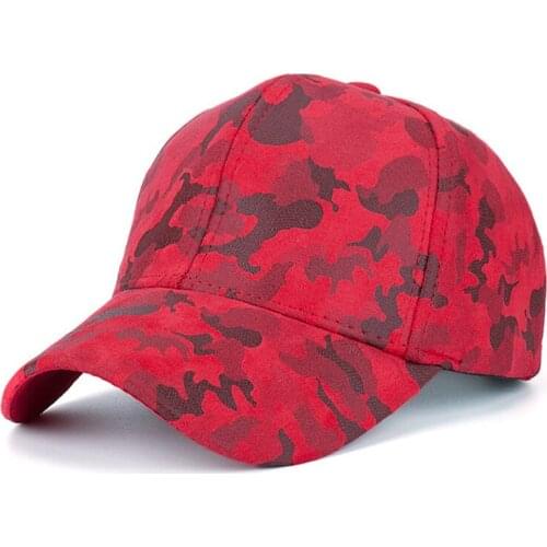 Printed Color Patch Mens Cap Adjustable Six Panel Baseball Hats Manly Style Trucker Hat Red Black Army Green Grey Brown