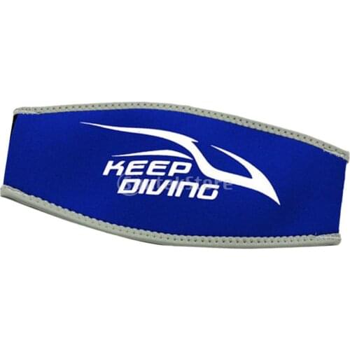Comfort Neoprene Diving Scuba Mask Head Strap Cover Wrap Hair Protection Fits Most Mask Straps 22.2 x 10 cm