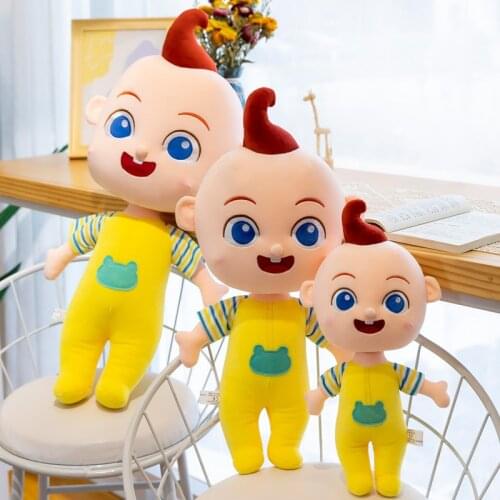 JOJO Plush Toys Super Kawaii Plush Stuffed Pillow Toys Baby Early Education Cute Decorate Soothing Doll Gifts For Children
